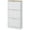 White, variant on HOMCOM Narrow Shoe Storage Cabinet for Entryway with 3 Flip Drawers and Adjustable Shelves, Shoe Rack Organizer for 18 Pairs of Shoes, Black