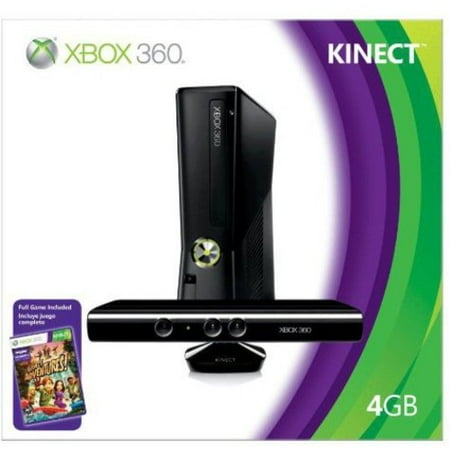 Xbox 360 4GB Console w/ Kinect (Best Price Xbox 360 4gb Console)