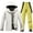 Yellow%GC%, variant on CONZONE Mens Ski Suits Casual Men's Snowboarding Set Solid Color Windproof Jacket Pants Thick Skiing Suit for Men Warm Thermal Winter Snowsuits