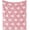 Pink01, variant on Kuscheln Flamingo Throw Blanket, Exotic Flamingo Pattern Silhouette in Monochrome Modern Style, Flannel Accent Soft Couch Cover for Adults, Pink and White