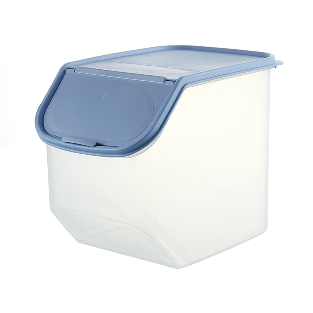 Moisture-Proof Rice Storage Container Plastic Kitchen Rice Box Sealed ...