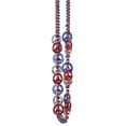 thumbnail image 2 of Beistle Patriotic Peace Sign Beads Necklace Multi-Color 9/Pack (50600-RSB), 2 of 2