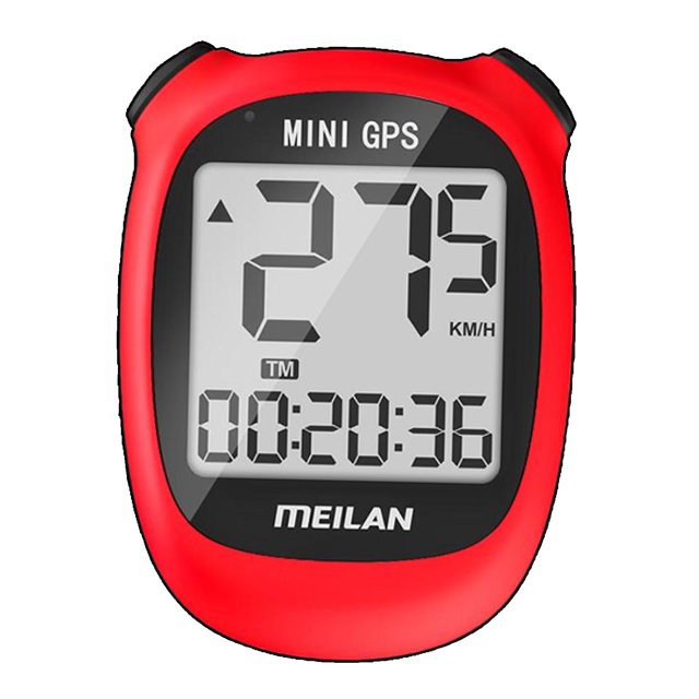 Mini para bicicleta, ímetro, computadora, odómetro para bicicleta rojo Sunnimix computadora para bicicleta