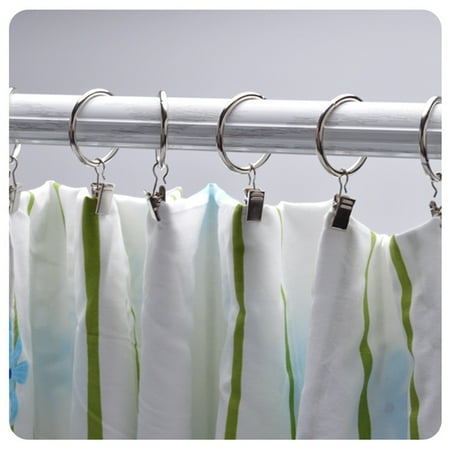 10pcs Set Metal Window Shower Curtain Rod Clips Rings Dry Accessorries Home Supplies Tools Canada 10pcs Set Metal Window Shower Curtain, How To Use Clip Curtain Rings