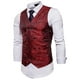 thumbnail image 4 of Chaqueta tipo blazer de doble botonadura con estampado informal para fiestas diarias a la moda para hombre Pompotops oipoqjl38215, 4 of 5
