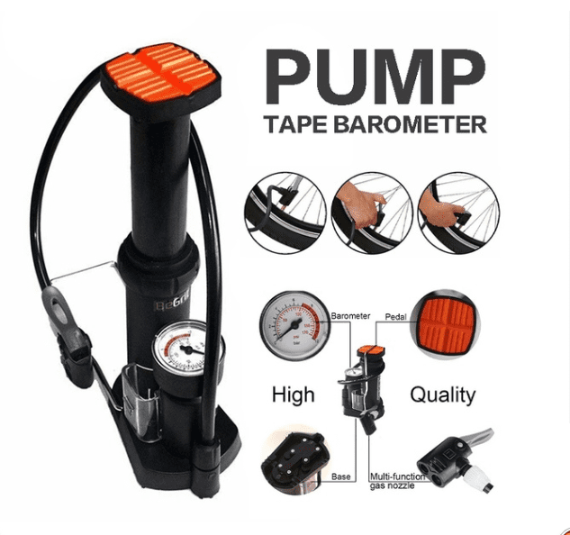 Durable Mini Bicycle Tire Pump High Pressure Bike Cycling Air Tyres