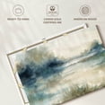 thumbnail image 6 of Elephant Stock Still Evening Waters Ii Wall Art - Horizontal Canvas Wall Art - Living Room Wall Decor - Abstract Canvas - Blue And Gray Decor By Carol Robinson - 30" x 20", 6 of 8