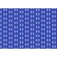 thumbnail image 1 of Ahgly Company Machine Washable Indoor Rectangle Transitional Blue Ribbon Blue Area Rugs, 5' x 7', 1 of 7
