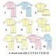 thumbnail image 2 of Conjunto de pijama para niños, pijamas de punto a juego, pijamas de Pascua con volantes a cuadros de verano, ropa de dormir para bebés y niños, 2 of 4