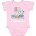 thumbnail image 3 of Inktastic My Gigi Loves Me to the Moon and Back Elephant Family Boys or Girls Baby Bodysuit, 3 of 5