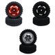 thumbnail image 5 of Ounissouiy Llantas de plástico 1/24 para coche teledirigido Axial SCX24, piezas de repuesto, pieza de actualización RC, 2 uds. Kits de construcción modelo Negro, 5 of 6