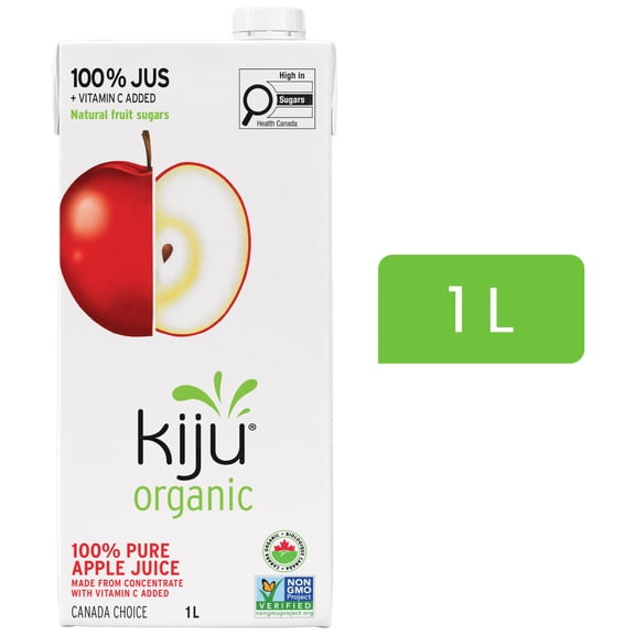 Kiju Organic 100% Pure Apple Juice 1L