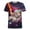 A8 3D Print T-shirt, variant on Afuyipoi Unisex 3D Print Shirts, Colorful Space Graphic Tees for Men Women Teens Navy L