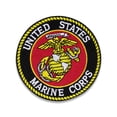 thumbnail image 5 of Trendy Zone 21 United States Marine Corps Pin & Patch Set Patriotic Embroidered US Marine Corps Patch and Pin Can be Used on Uniforms, Hats, Backpacks, Jackets, Pants, & Accessories (1 Patch & 3 Pin), 5 of 7