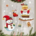 thumbnail image 5 of Christmas Wall Decals PVC Christmas Wall Stickers Removable Santa Wall Murals Peel and Stick Wall Decor for Bedroom Living Room Nursery Xmas Winter New Year Party Supplies, 5 of 6