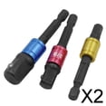 thumbnail image 1 of Juego de 3 Adaptadores de Extensión para Taladros y Destornilladores 2 piezas, 1 of 6