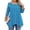 Shirts-Blue, variant on Gamivast Womens Holiday Tops Plus Size 3/4 Sleeve Polka-Dot Tunic Going Out Shirts Trendy Casual Crewneck Asymmetric Hem Dressy Blouse Fashion Clothing