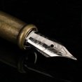 thumbnail image 2 of Stylo plume vintage rétro style européen, pointes métalliques, calligraphie, cadeau (vert), 2 of 3