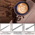 thumbnail image 4 of Espresso Milk Frothing Pitcher with Measurement Inside & Out, Stainless Steel Garland Milk Cup with 2 Latte Art Pen, Espresso Steaming Jug, Froth Cup for Making Coffee (12oz/350ml), 4 of 7