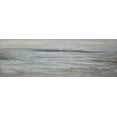 thumbnail image 2 of Hinz 24x11 Black Ornate Wood Framed with Double Matting Museum Art Print Titled - Texture Seascape, 2 of 4