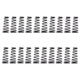 thumbnail image 4 of Resortes de Hierro Sunnimix Paquete de 20 para Silla de Montar de Puente de Guitarra Negro, 4 of 6