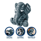 thumbnail image 3 of Peluche De Elefante Almohada Gris Oxford 65 cm, 3 of 5