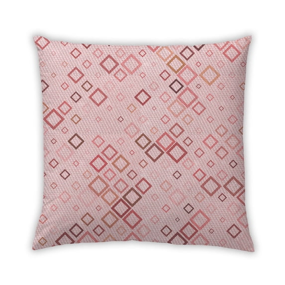 Ahgly Company Outdoor Square Contemporary Throw Pillow, 18 inch by 18 inch