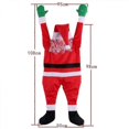thumbnail image 4 of Christmas Hanging Santa Decoration, Christmas Ornament Hanging Climbing Santa Claus Suit On The Roof Outdoor Yard Dcor C-MXBC, 4 of 4
