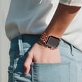 thumbnail image 4 of Bracelet Extensible Compatible avec Bracelet de Montre 42mm 44mm iWatch Séries 5/4/3/2/1, 4 of 7