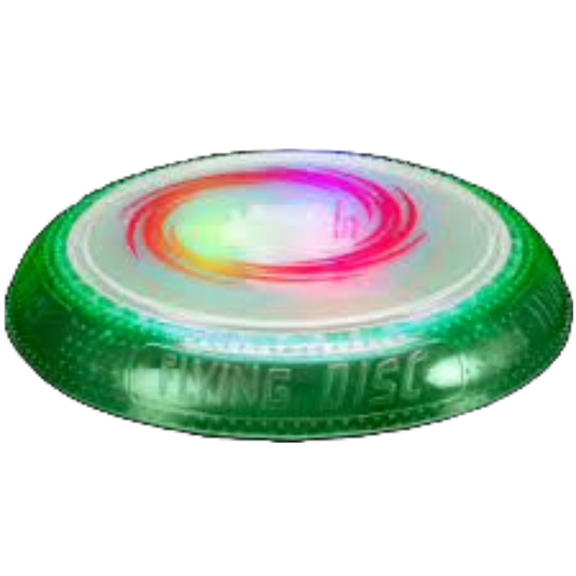 LED LIGHT UP FLYING DISC-Frisbee (1 Piece)