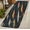 Multicolour 1, variant on ADECORIVY Fleur De Lis Washable 2x6 Kitchen Runner Rug Hallway Runner Rug Non-Slip Floor Mat Mardi Gras Carpet for Entryway Entrance Living Room Bedroom