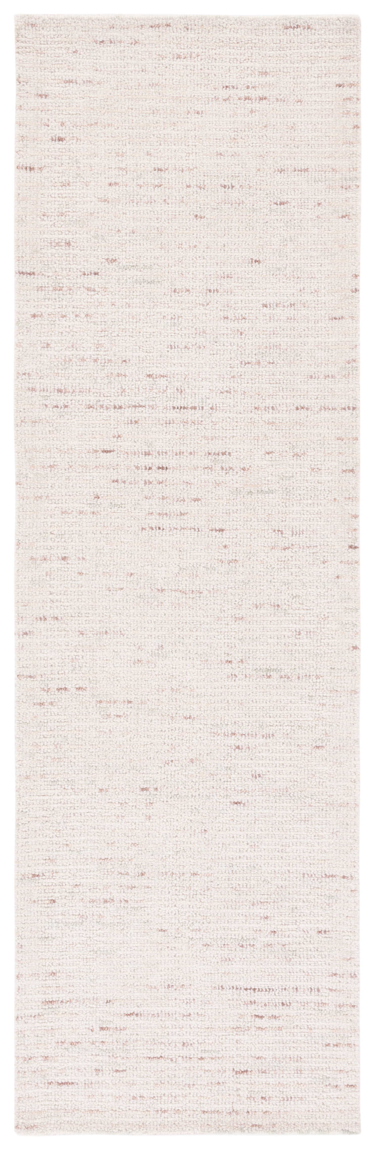 Safavieh Abstract Delia Distressed Wool Runner Rug, Ivory/Brown, 2'3" x 8'