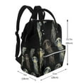 thumbnail image 2 of Daiia Jellyfish Large Capacity Baby Bag Waterproof Stylish Diaper Bag Mummy Backpack Adjustable Straps Diaper BagBaby Essentials Bag, 2 of 6