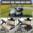 thumbnail image 4 of Whosucclay 4 Pockets Towel Seat Cover for All-Season Use Winter, Breathable Durable Golfcart Cushion Cover, Patriotic Eagle Print, 4 of 7
