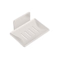 thumbnail image 2 of Zzbeans Stainless Steel Soap Box, Wall Mounted Perforated Soap Holder with Drainage, High-End Bathroom Soap Storage Rack for Shower Kitchen Sink, White, 2 of 7