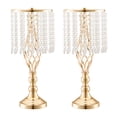 thumbnail image 1 of VEVOR 12PCS 49cm/19.3” Tall Crystal Wedding Flower Stand Vase for Party Decor, 1 of 9