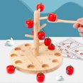 thumbnail image 2 of 1 Set Apple Tree Digital Toy Wooden Early Education Toy Educational Plaything for Kids Children Boys Girls, 2 of 3