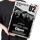 thumbnail image 2 of Placa Metal Vintage U2 Pintura Hierro Rectangular Arte Pared Del 30x40cm, 2 of 9
