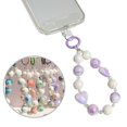 thumbnail image 2 of Colorful Beaded Phone Strap String Handmade Crystal Wrist Lanyard Multipurpose Charm for Smartphone Bags Women Daily Use, 2 of 9