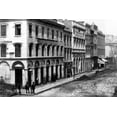 thumbnail image 2 of Vintage San Francisco 18x13 Black Ornate Wood Framed with Double Matting Museum Art Print Titled - North Side of Montgomery St., San Francisco, CA, 2 of 4