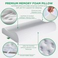thumbnail image 2 of Ergonomic Orthopedic Memory Foam Pillow Sleeping for and Neck Support, 2 of 5