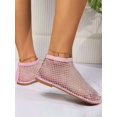 thumbnail image 1 of Womens Synthetic Slip On Ballet Flats Round Toe Summer Black Size EU 39, 1 of 6