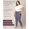 thumbnail image 5 of Kindred Bravely Everyday Maternity Joggers/Lounge Pants for Women (Heathered Granite, Medium), 5 of 6