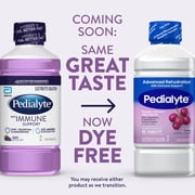Pedialyte with Immune Support Electrolyte Solution, Grape, 1 Liter