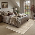 thumbnail image 5 of BERTHMEER 5'x7' Area Rugs for Living Room Bedroom Dining Room Office Oriental Vintage Farmhouse Machine Washable Non-slip Traditional Distressed Carpets Rugs, Beige, 5 of 9