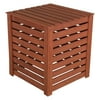 Leisure Season 8.5 Gal. Wood Compost Bin - Medium Brown