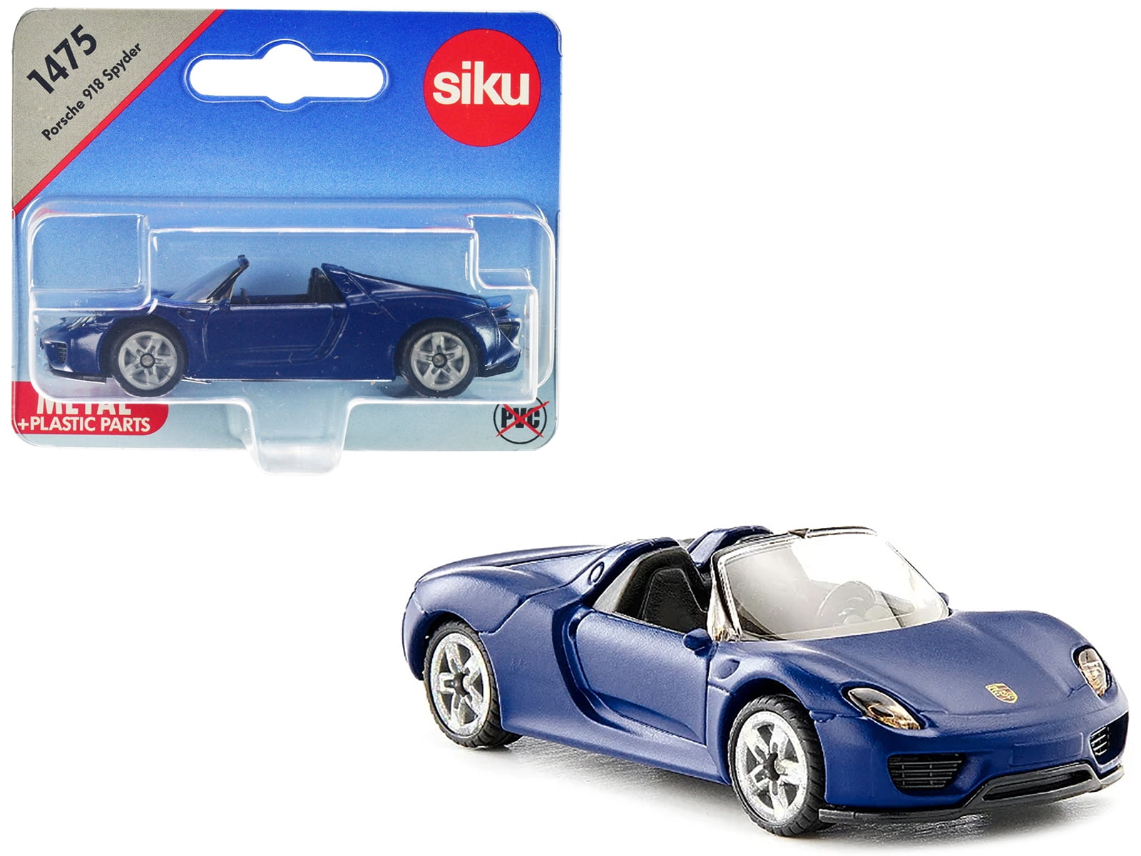 Porsche 550 A Spyder Convertible, Silver - Maisto 31843 - 1/18
