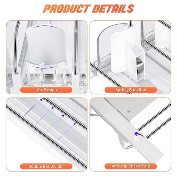 Distributeur Automatique De Canettes - Poussoir Réglable Pour Réfrigérateur Et Garage