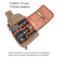 thumbnail image 2 of Camera Bag Backpack Large Capacity Waterproof Shockproof Outdoor Photography Travel, 2 of 8