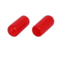 thumbnail image 2 of Uxcell 6mm Inner Dia Rubber Insulated End Cap Screw Thread Protector Cover Red (100-pack), 2 of 3